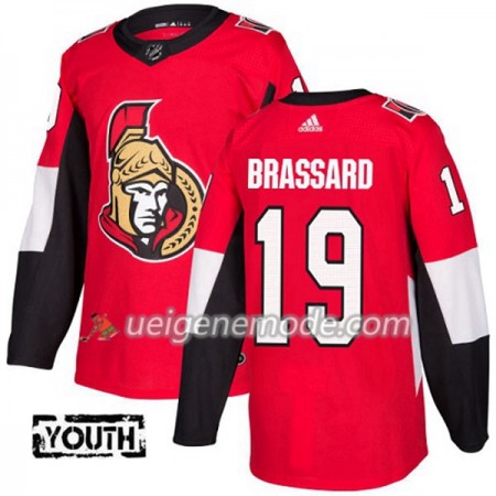 Kinder Eishockey Ottawa Senators Trikot Derick Brassard 19 Adidas 2017-2018 Rot Authentic